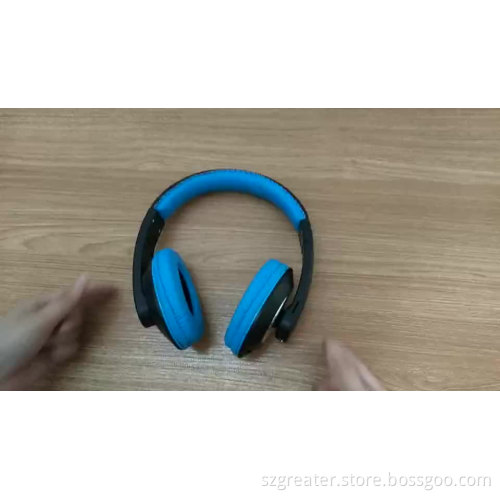 Stylish Over Ear Stereo Gaming Headphone Wireless Bluetooth Headset